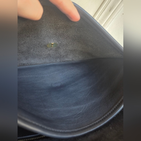 Vintage Coach NYC Navy City Bag 9790 💙🖤 HTF - Picture 14 of 16